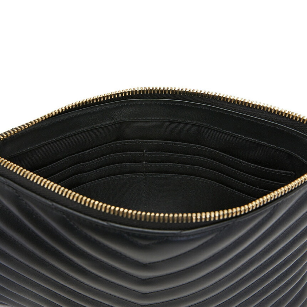 SAINT LAURENT PARIS Clutch Pouch Bag - Picture 7 of 8